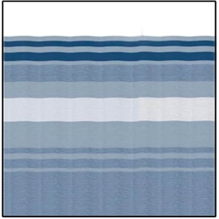 Carefree 19 ft. 2 in. Ocean Blue Dune Stripe White Weatherguard C6F-JU208E00